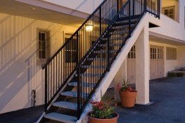 Remodeled exterior stairs