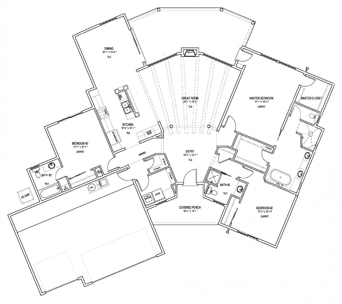 Black Iris Floorplan - 2,056 sq ft