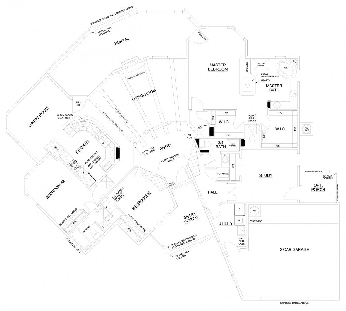 Black Iris Floorplan - 2,317 sq ft