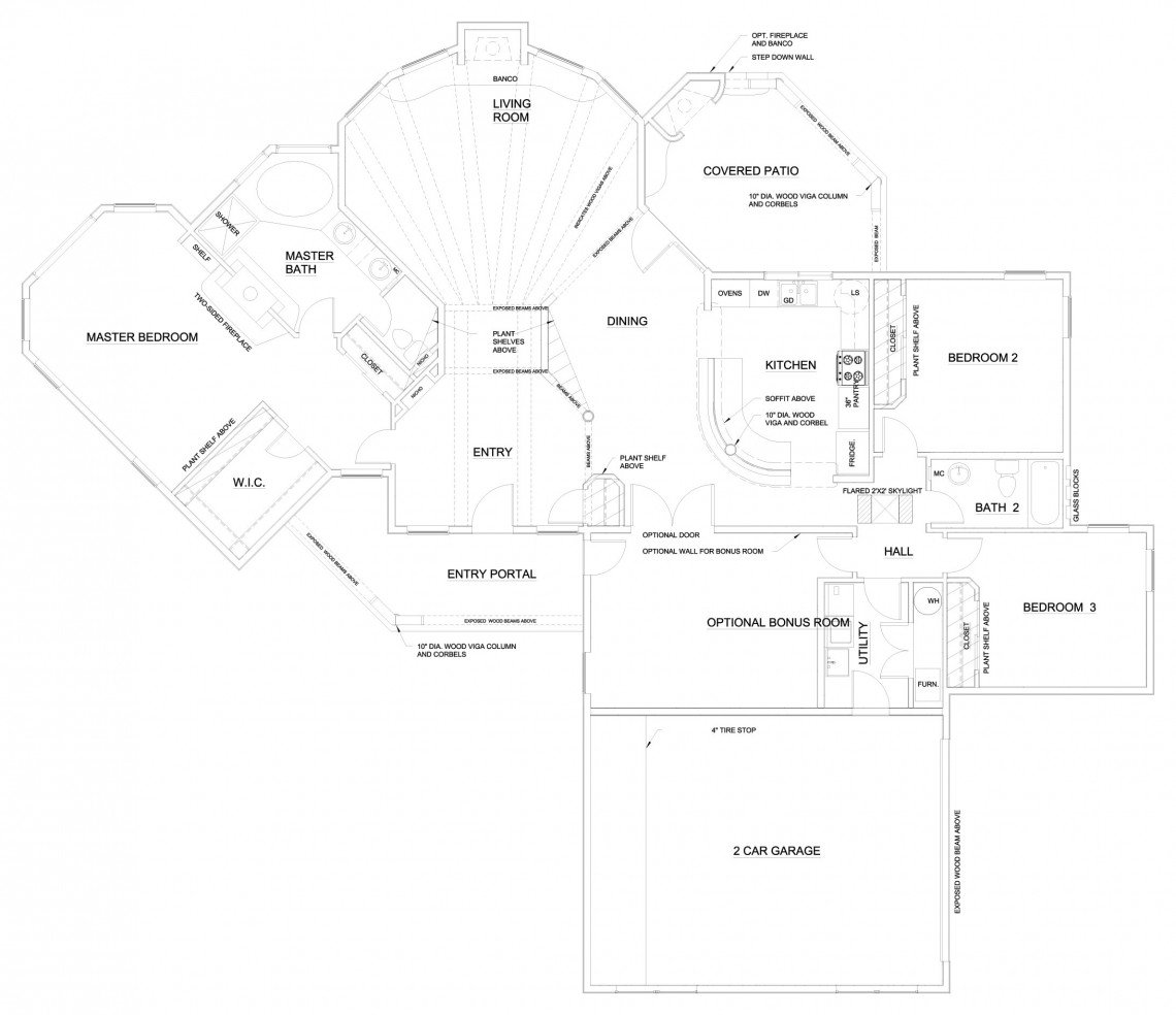 Calla Lilly Floorplan - 2,035 sq ft