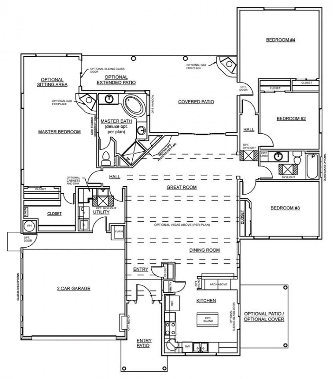 Pink Moon Floorplan - 2,110 sq ft