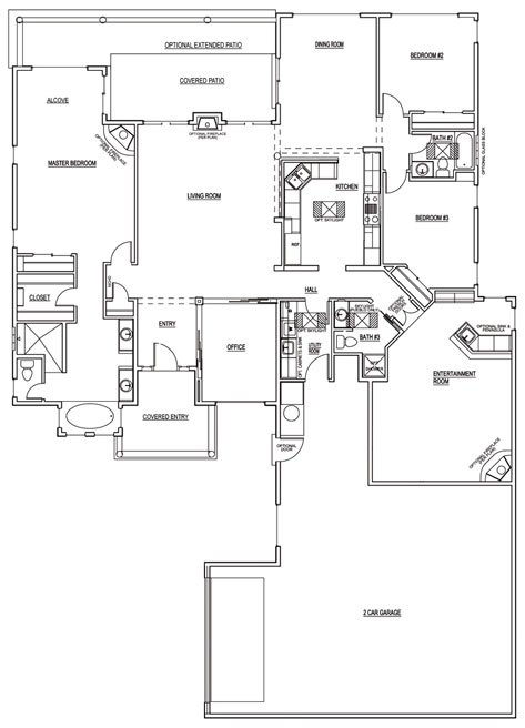 Sunflower Floorplan - 2,860 sq ft